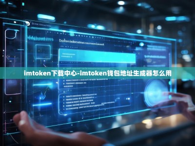 imtoken下载中心-imtoken钱包地址生成器怎么用