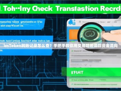 imToken转账记录怎么查？手把手教你用交易哈希追踪资金流向