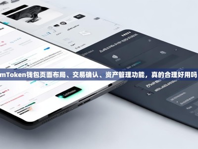 imToken钱包页面布局、交易确认、资产管理功能，真的合理好用吗？