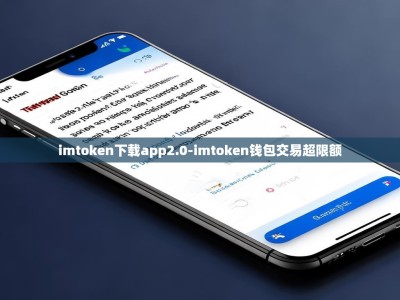 imtoken下载app2.0-imtoken钱包交易超限额