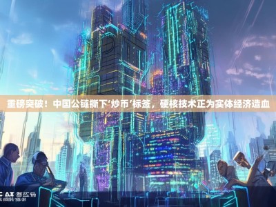 重磅突破！中国公链撕下‘炒币’标签，硬核技术正为实体经济造血