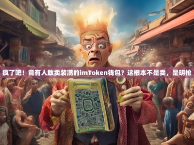 疯了吧！竟有人敢卖装满的imToken钱包？这根本不是卖，是明抢