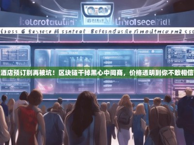 酒店预订别再被坑！区块链干掉黑心中间商，价格透明到你不敢相信