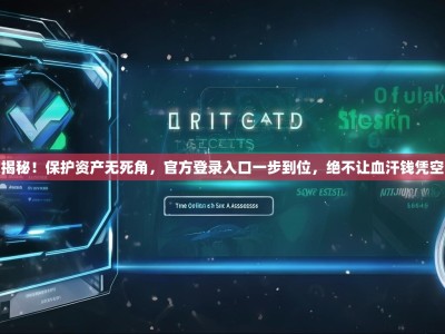 独家揭秘！保护资产无死角，官方登录入口一步到位，绝不让血汗钱凭空消失