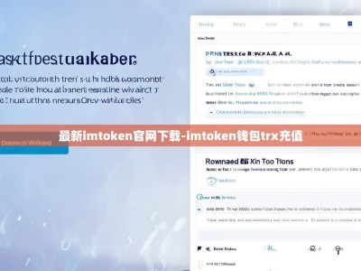 最新imtoken官网下载-imtoken钱包trx充值