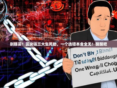 别瞎买！区块链三大生死劫，一个选错本金全无！醒醒吧