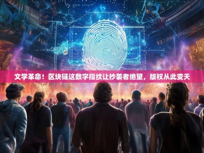文学革命！区块链这数字指纹让抄袭者绝望，版权从此变天