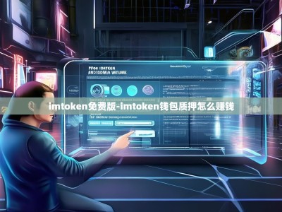 imtoken免费版-imtoken钱包质押怎么赚钱