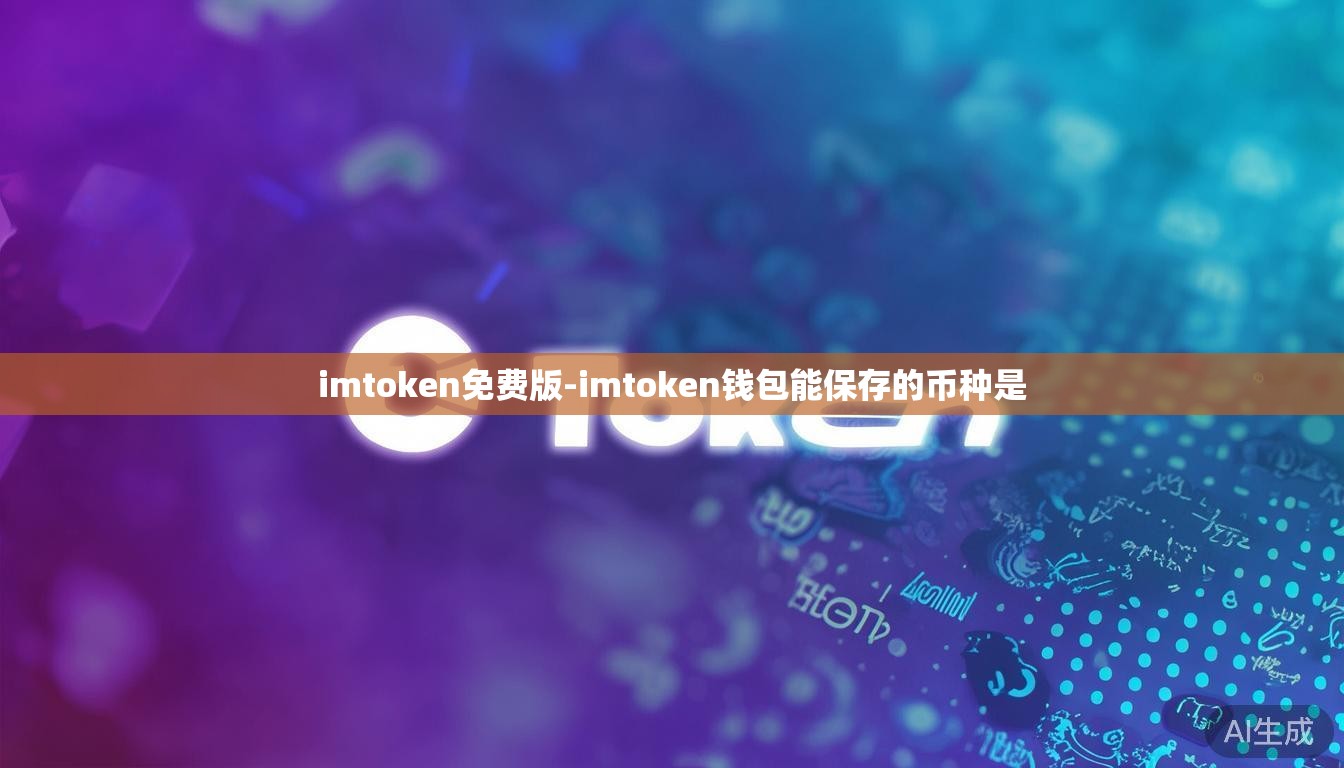 imtoken免费版-imtoken钱包能保存的币种是