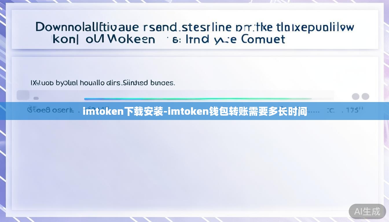 imtoken下载安装-imtoken钱包转账需要多长时间