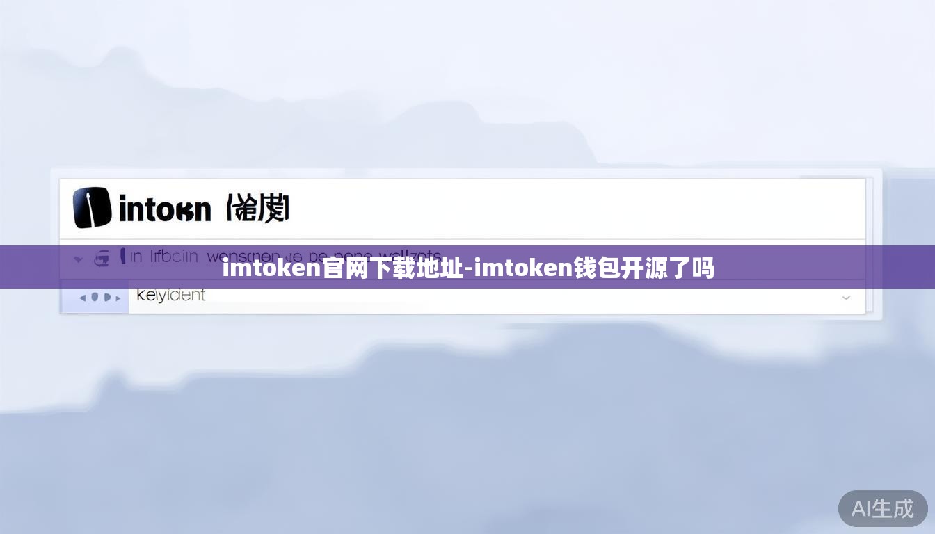 imtoken官网下载地址-imtoken钱包开源了吗