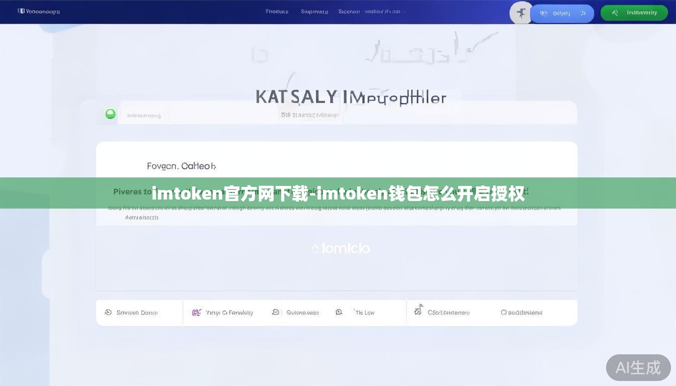 imtoken官方网下载-imtoken钱包怎么开启授权