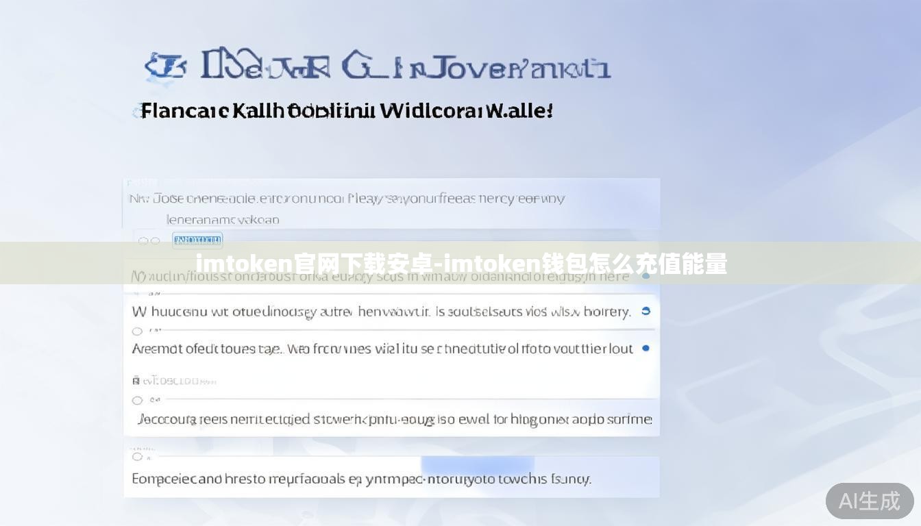 imtoken官网下载安卓-imtoken钱包怎么充值能量