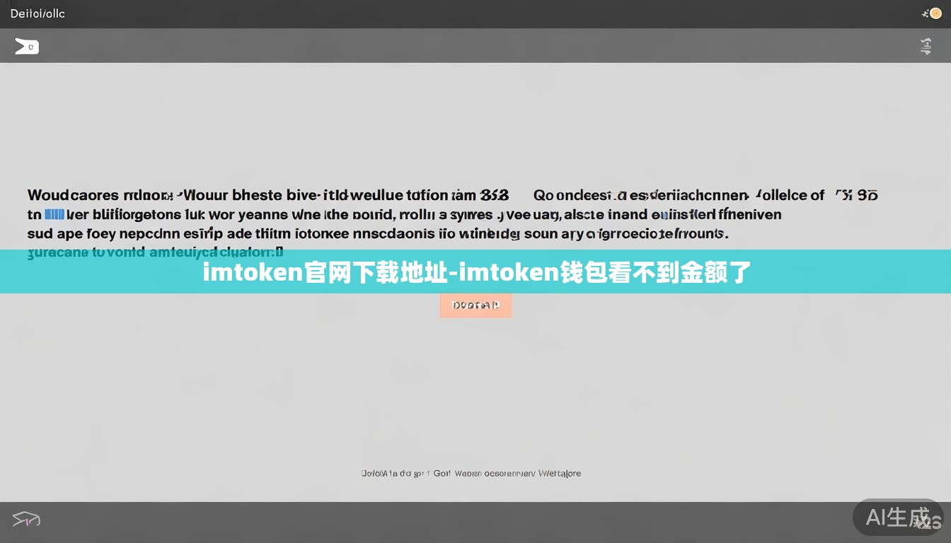 imtoken官网下载地址-imtoken钱包看不到金额了 imtoken官网下载地址-imtoken钱包看不到金额了