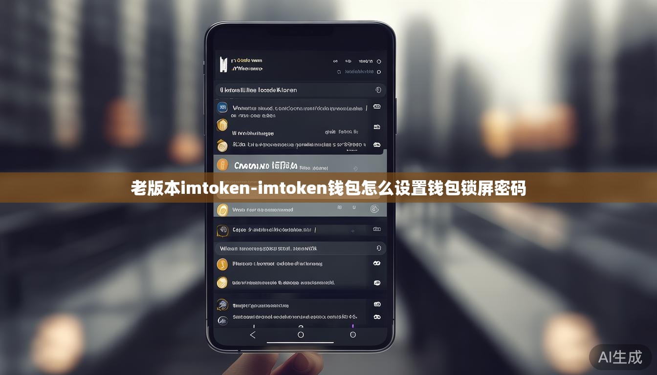 老版本imtoken-imtoken钱包怎么设置钱包锁屏密码