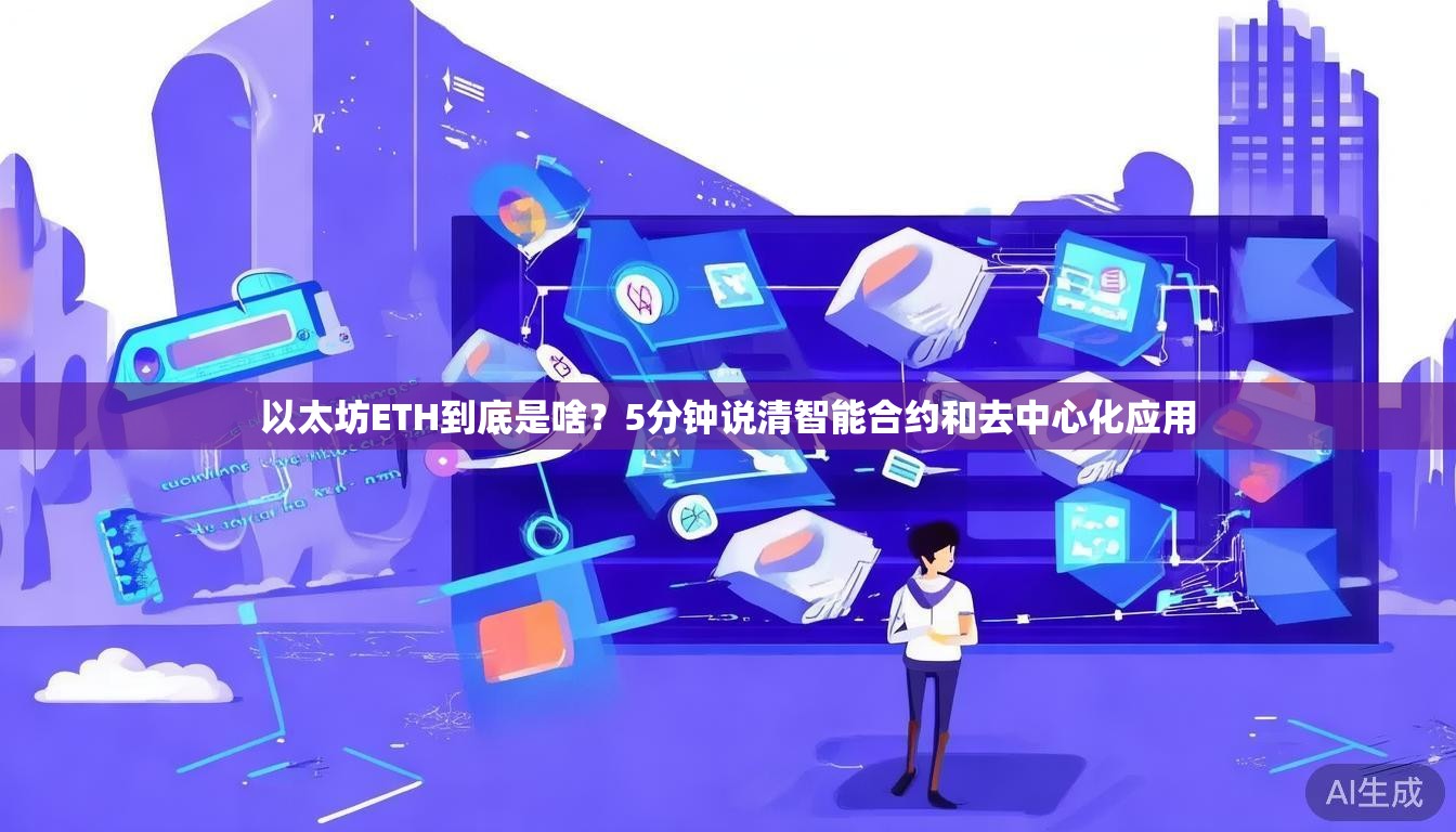 以太坊ETH到底是啥?5分钟说清智能合约和去中心化应用 以太坊ETH到底是啥?5分钟说清智能合约和去中心化应用