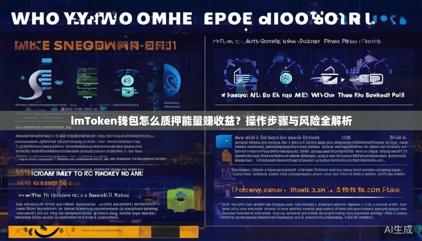 imToken钱包怎么质押能量赚收益?操作步骤与风险全解析 imToken钱包怎么质押能量赚收益?操作步骤与风险全解析