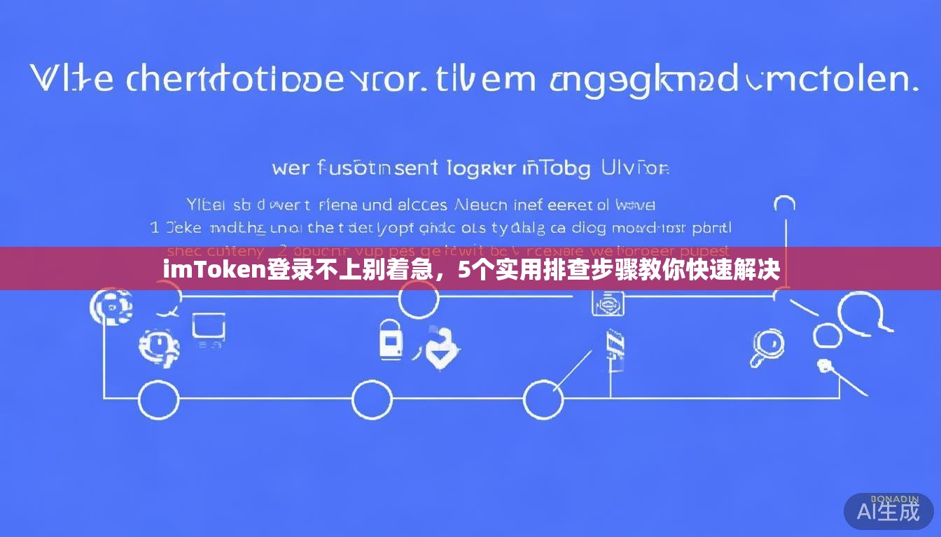 imToken登录不上别着急,5个实用排查步骤教你快速解决 imToken登录不上别着急,5个实用排查步骤教你快速解决