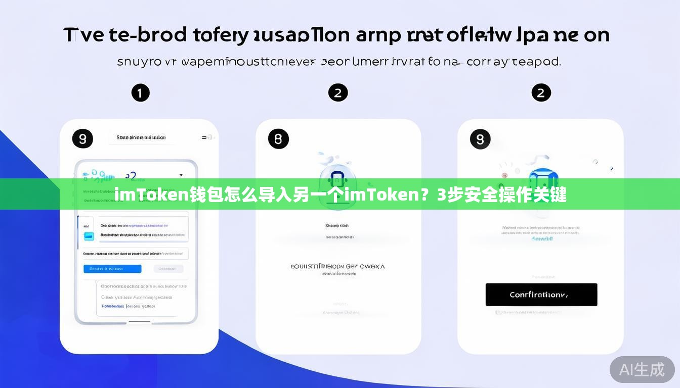 imToken钱包怎么导入另一个imToken?3步安全操作关键 imToken钱包怎么导入另一个imToken?3步安全操作关键