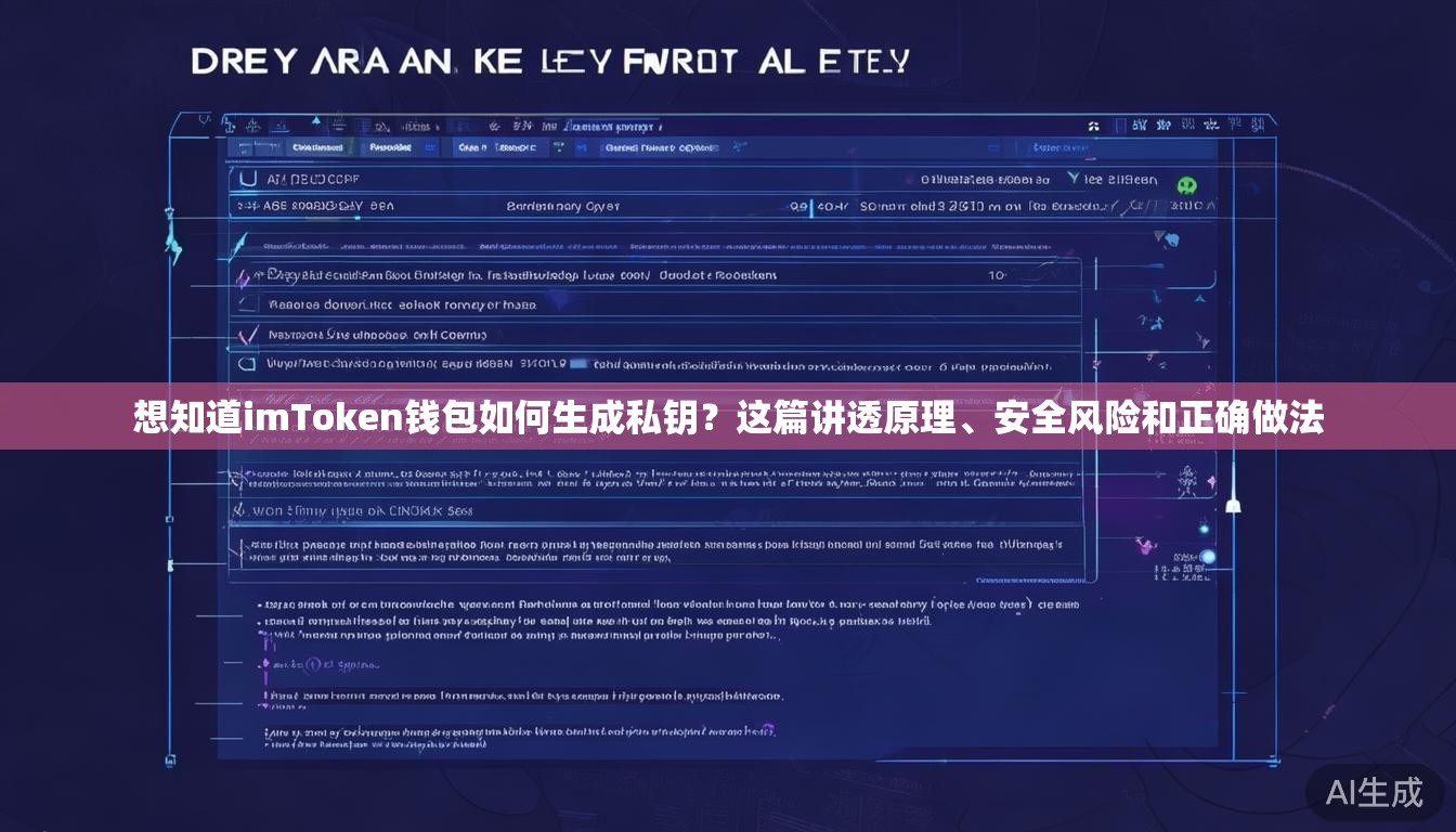 想知道imToken钱包如何生成私钥?这篇讲透原理、安全风险和正确做法 想知道imToken钱包如何生成私钥?这篇讲透原理、安全风险和正确做法