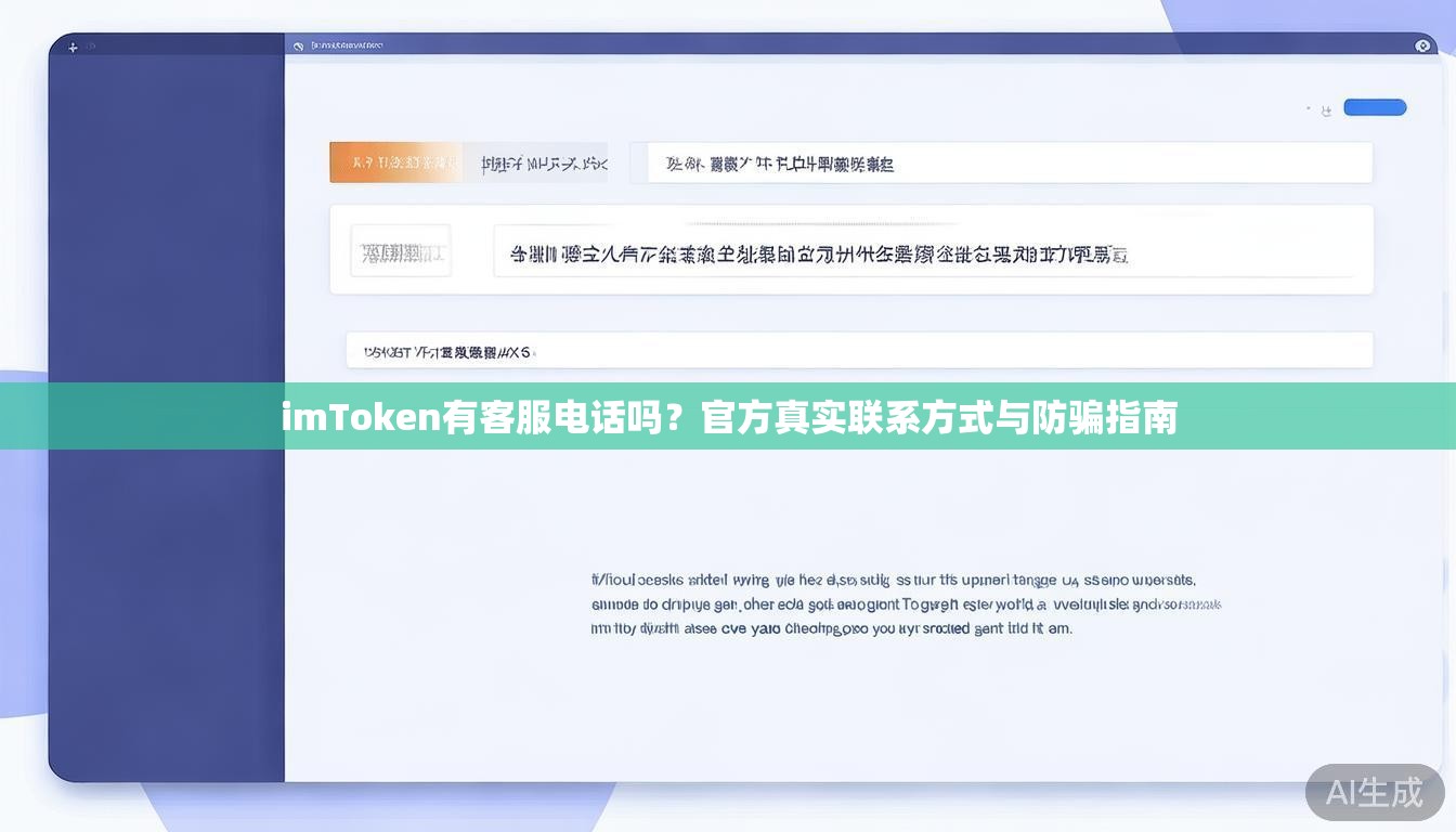 imToken有客服电话吗?官方真实联系方式与防骗指南 imToken有客服电话吗?官方真实联系方式与防骗指南