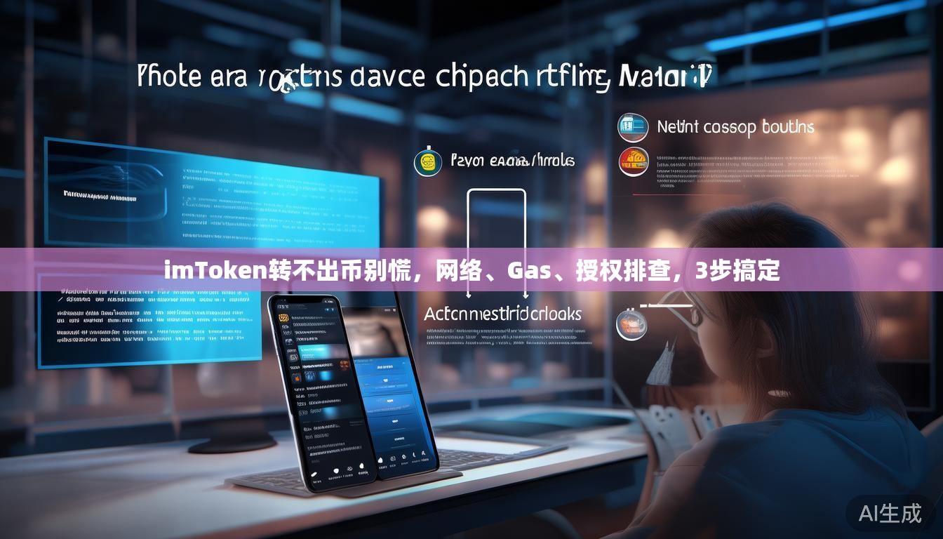 imToken转不出币别慌，网络、Gas、授权排查，3步搞定