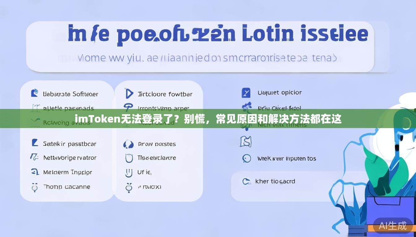imToken无法登录了?别慌,常见原因和解决方法都在这 imToken无法登录了?别慌,常见原因和解决方法都在这