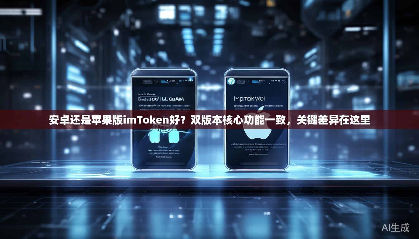 安卓还是苹果版imToken好?双版本核心功能一致,关键差异在这里 安卓还是苹果版imToken好?双版本核心功能一致,关键差异在这里