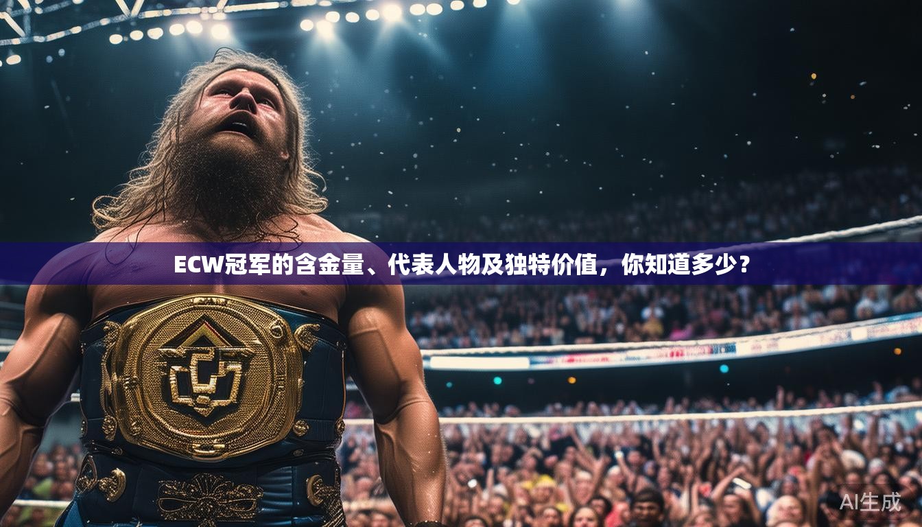 ECW冠军的含金量、代表人物及独特价值，你知道多少？