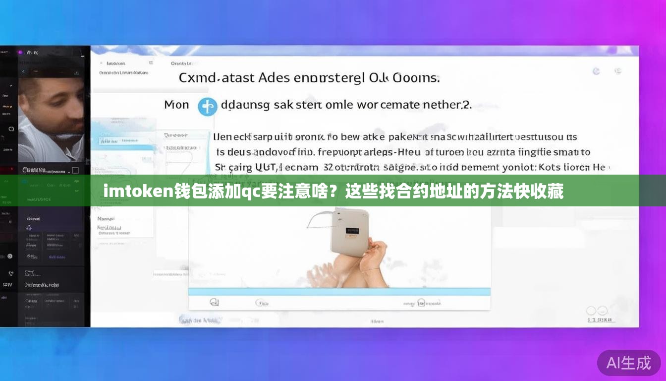 imtoken钱包添加qc要注意啥？这些找合约地址的方法快收藏
