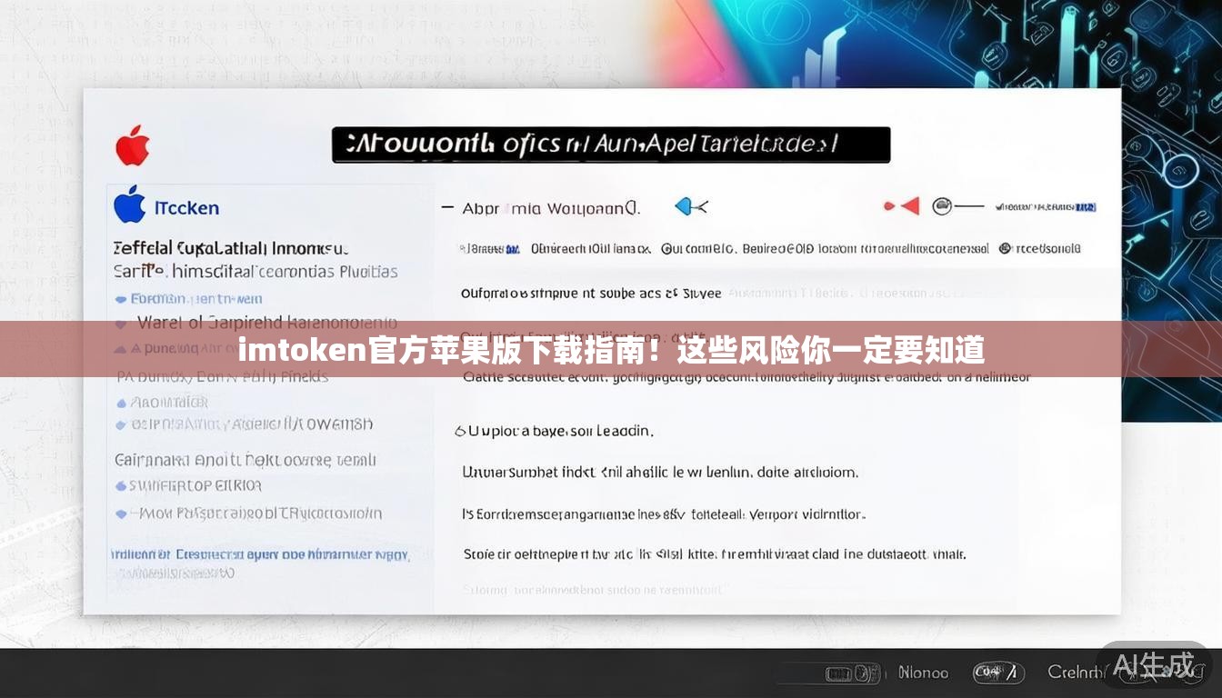 imtoken官方苹果版下载指南！这些风险你一定要知道