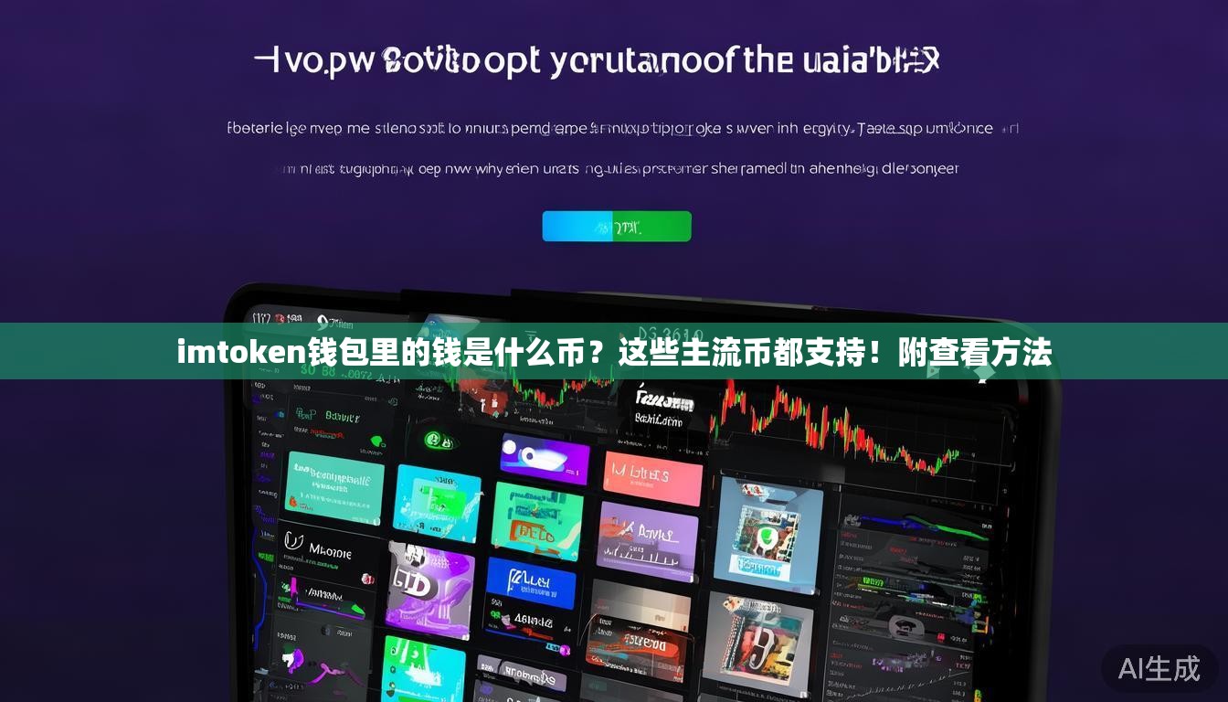 imtoken钱包里的钱是什么币？这些主流币都支持！附查看方法