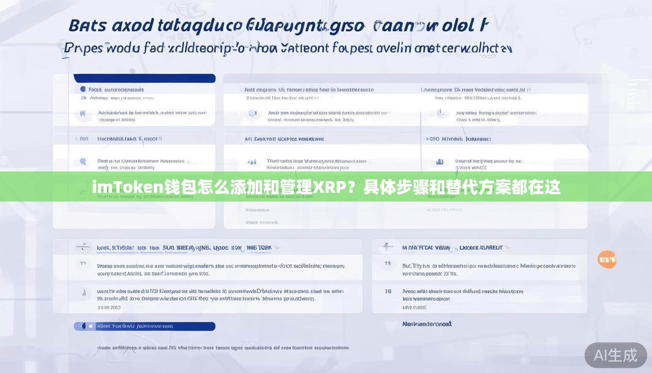 imToken钱包怎么添加和管理XRP？具体步骤和替代方案都在这