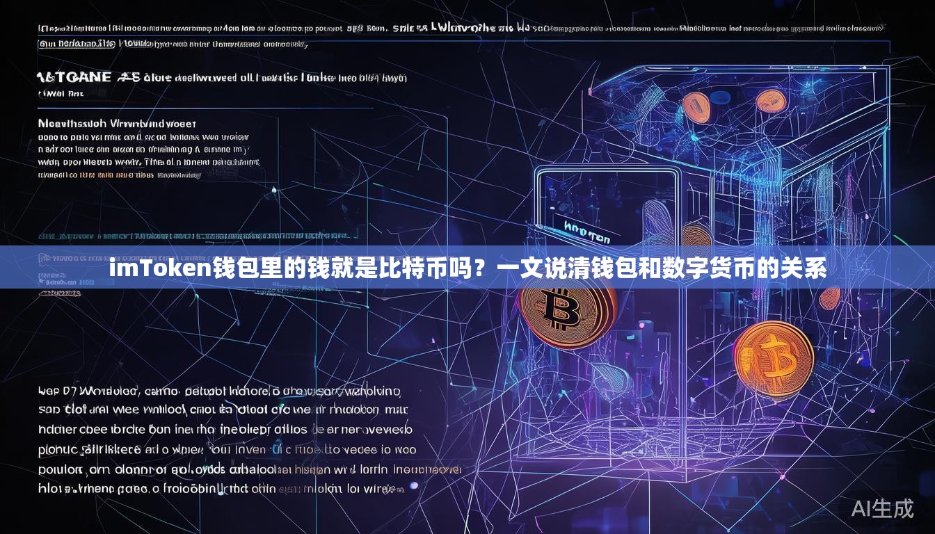 imToken钱包里的钱就是比特币吗？一文说清钱包和数字货币的关系
