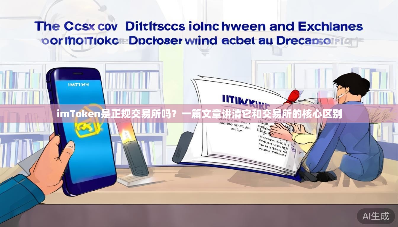 imToken是正规交易所吗？一篇文章讲清它和交易所的核心区别