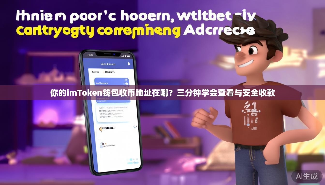 你的imToken钱包收币地址在哪？三分钟学会查看与安全收款