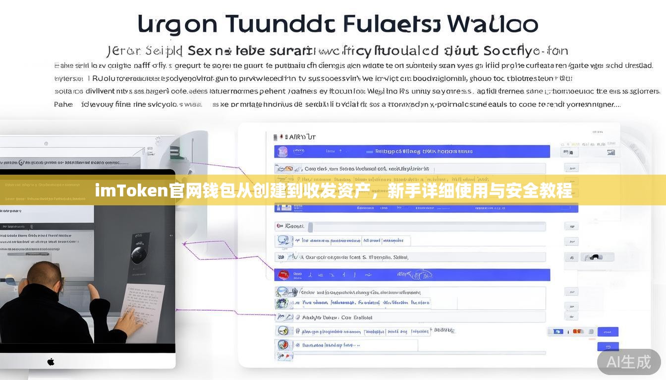 imToken官网钱包从创建到收发资产，新手详细使用与安全教程