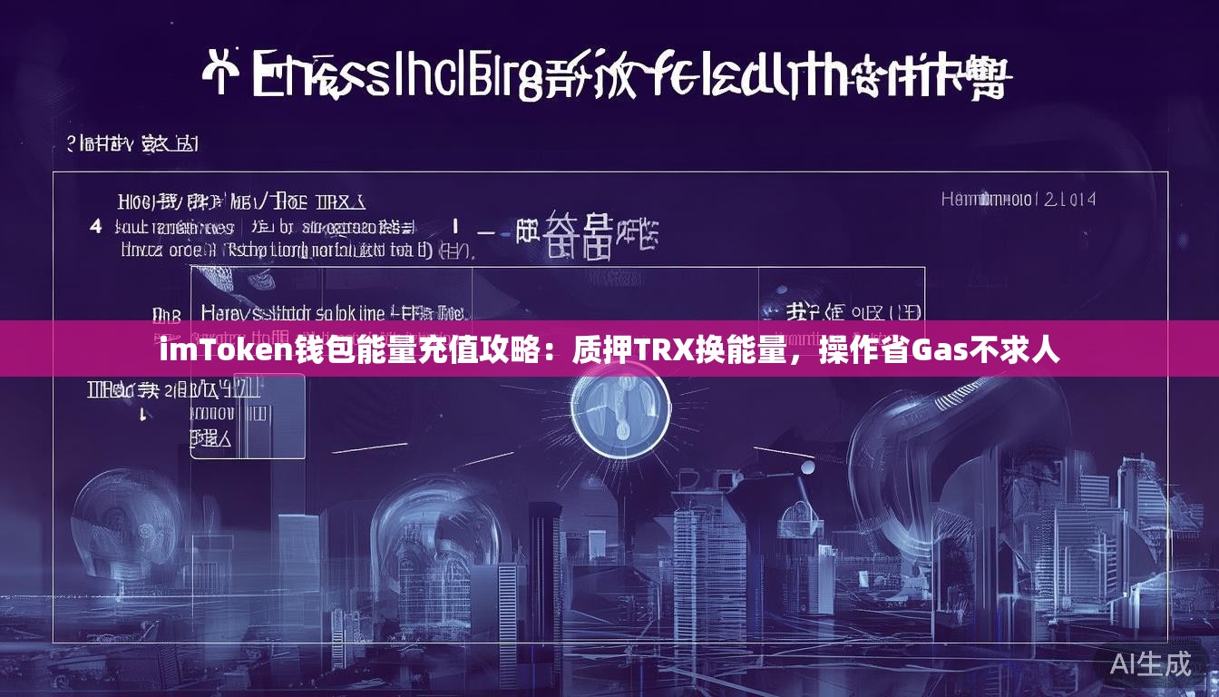 imToken钱包能量充值攻略：质押TRX换能量，操作省Gas不求人