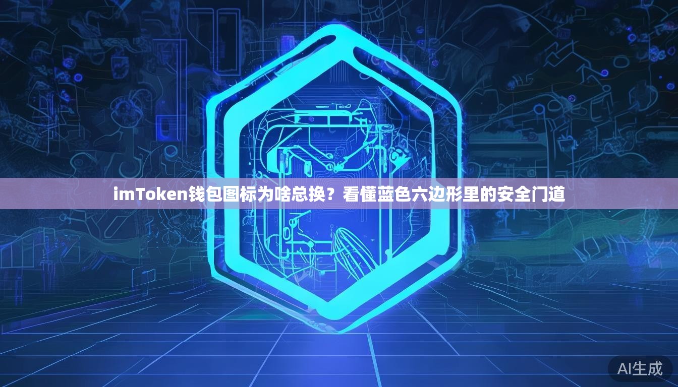 imToken钱包图标为啥总换？看懂蓝色六边形里的安全门道