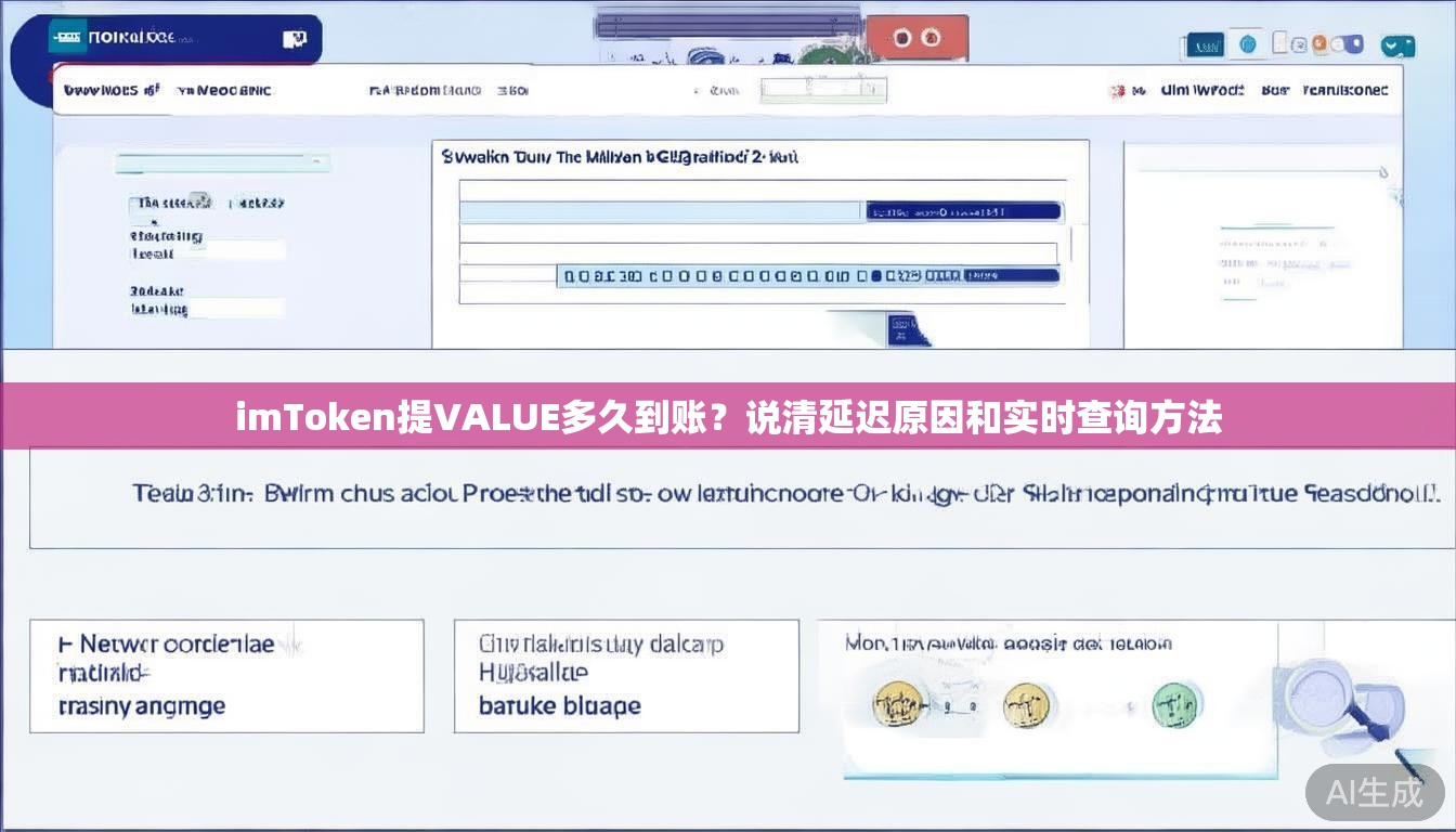 imToken提VALUE多久到账？说清延迟原因和实时查询方法
