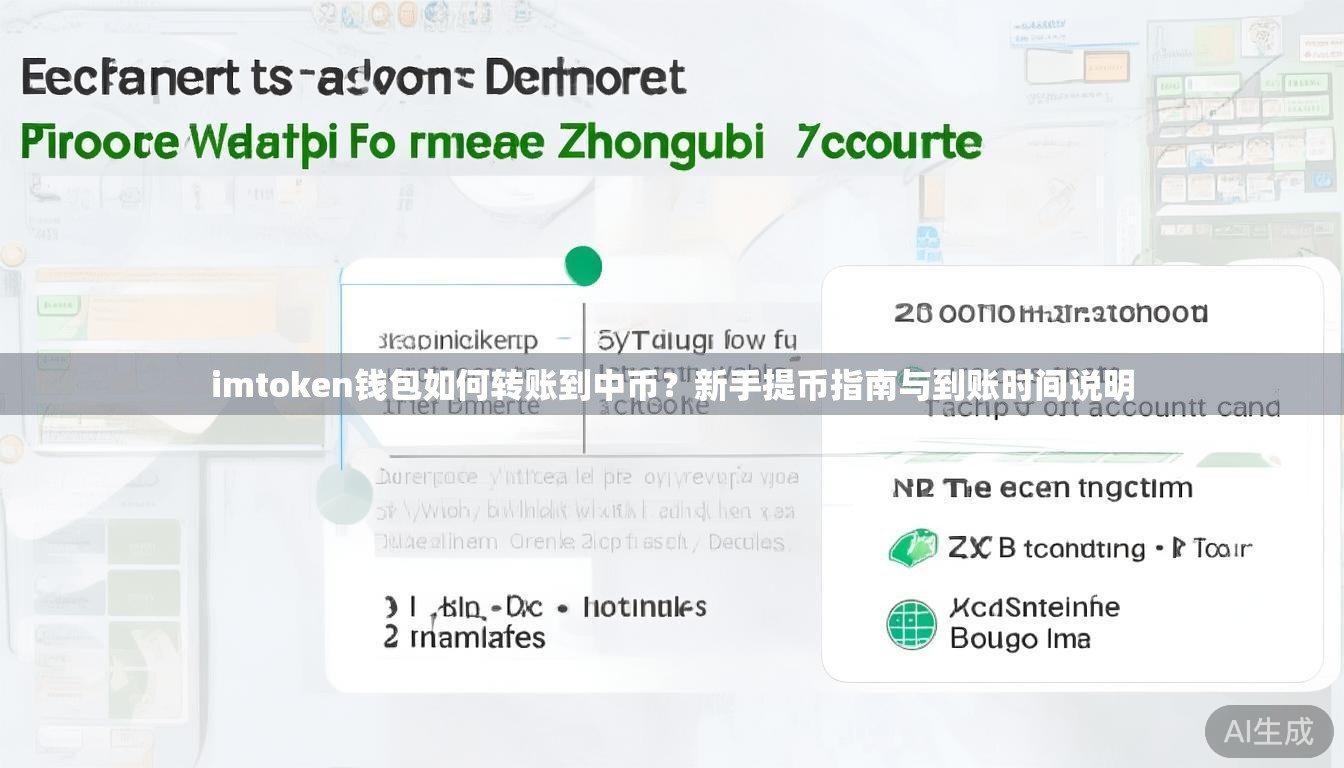 imtoken钱包如何转账到中币?新手提币指南与到账时间说明 imtoken钱包如何转账到中币?新手提币指南与到账时间说明