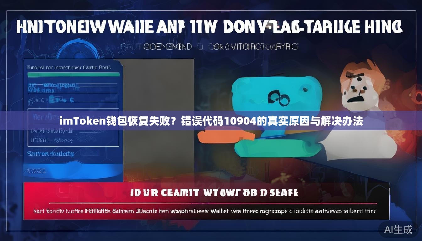 imToken钱包恢复失败？错误代码10904的真实原因与解决办法
