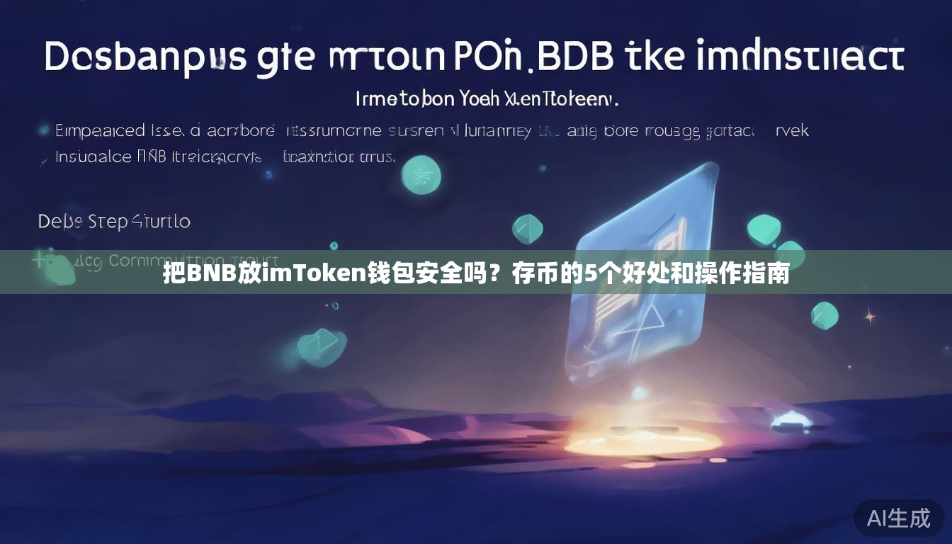 把BNB放imToken钱包安全吗？存币的5个好处和操作指南