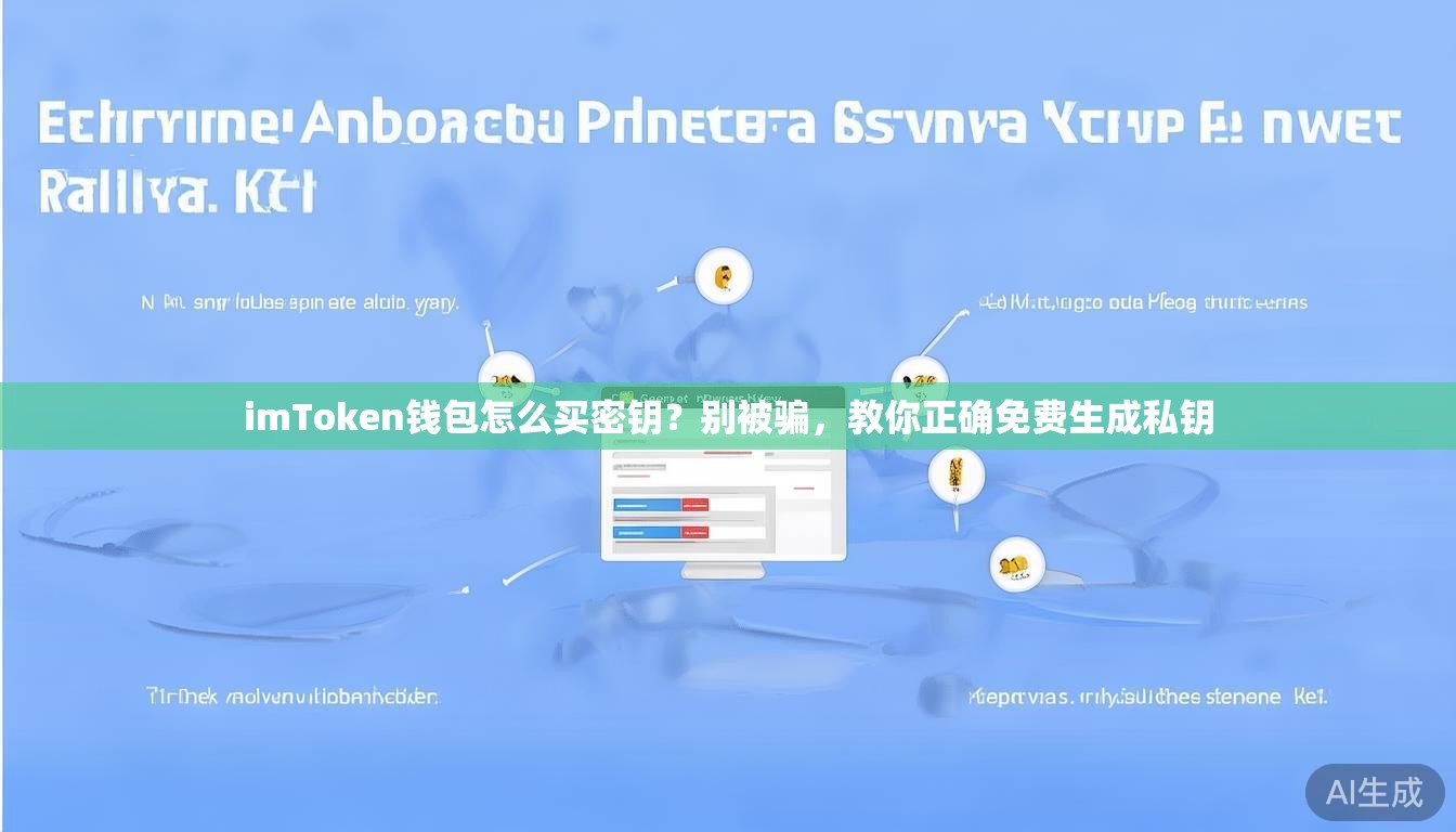 imToken钱包怎么买密钥？别被骗，教你正确免费生成私钥