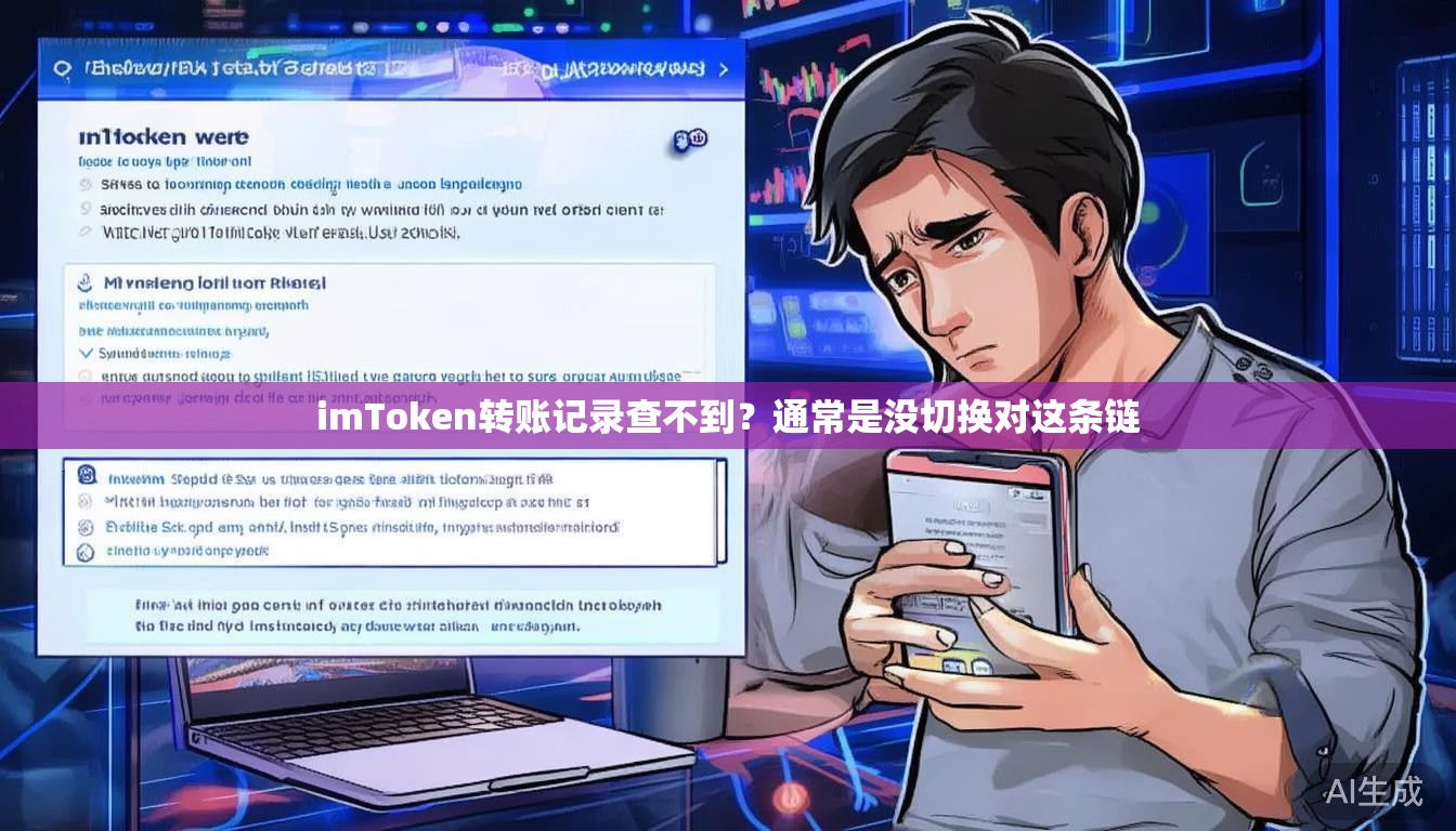 imToken转账记录查不到？通常是没切换对这条链