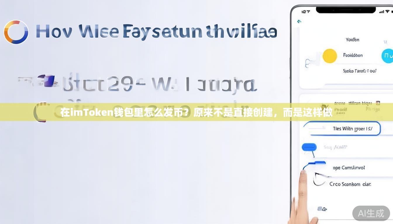 在imToken钱包里怎么发币？原来不是直接创建，而是这样做