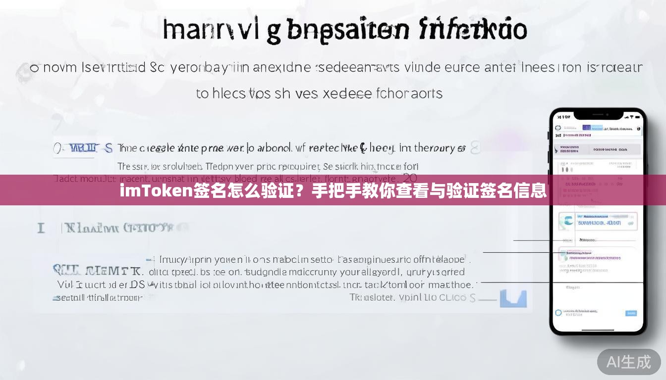 imToken签名怎么验证？手把手教你查看与验证签名信息