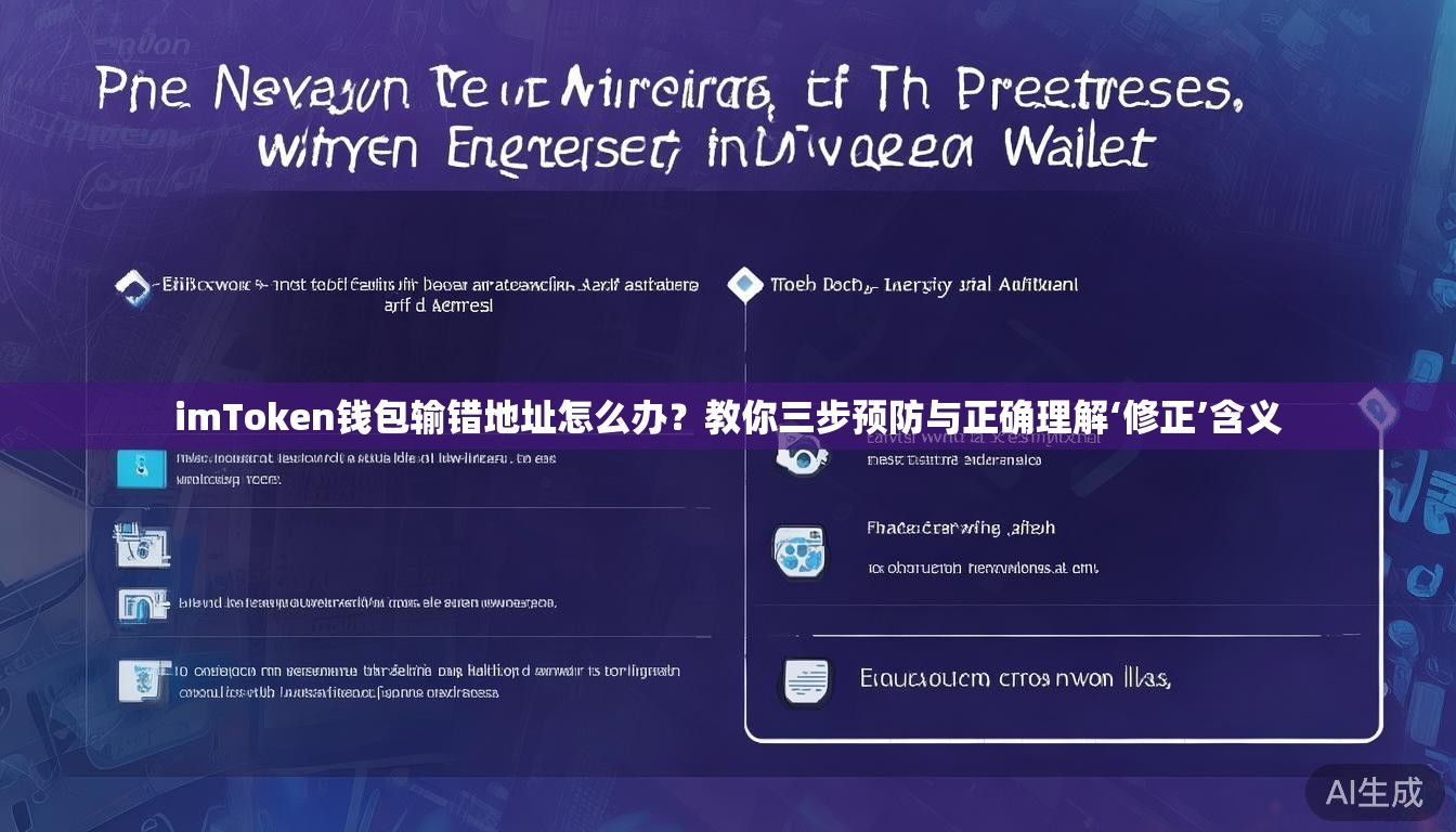 imToken钱包输错地址怎么办?教你三步预防与正确理解‘修正’含义 imToken钱包输错地址怎么办?教你三步预防与正确理解‘修正’含义