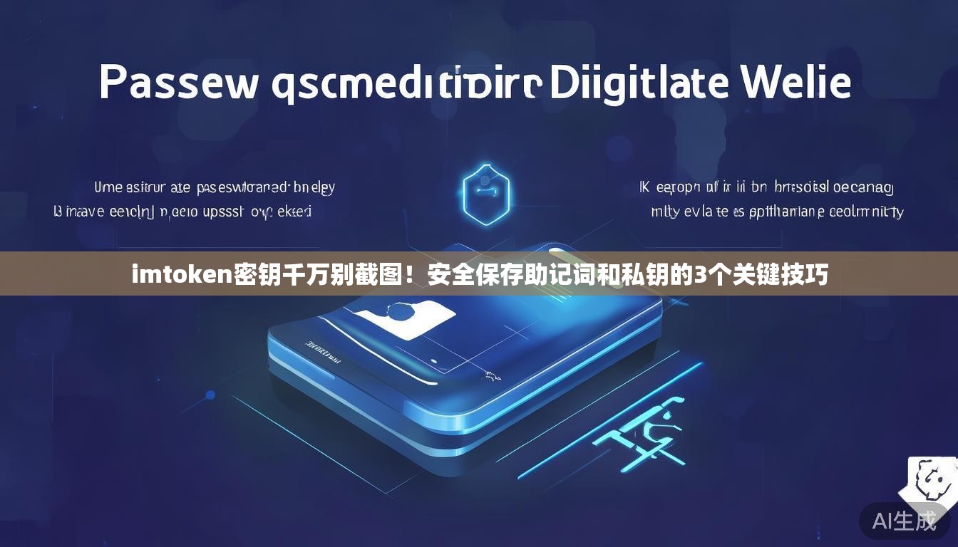 imtoken密钥千万别截图！安全保存助记词和私钥的3个关键技巧