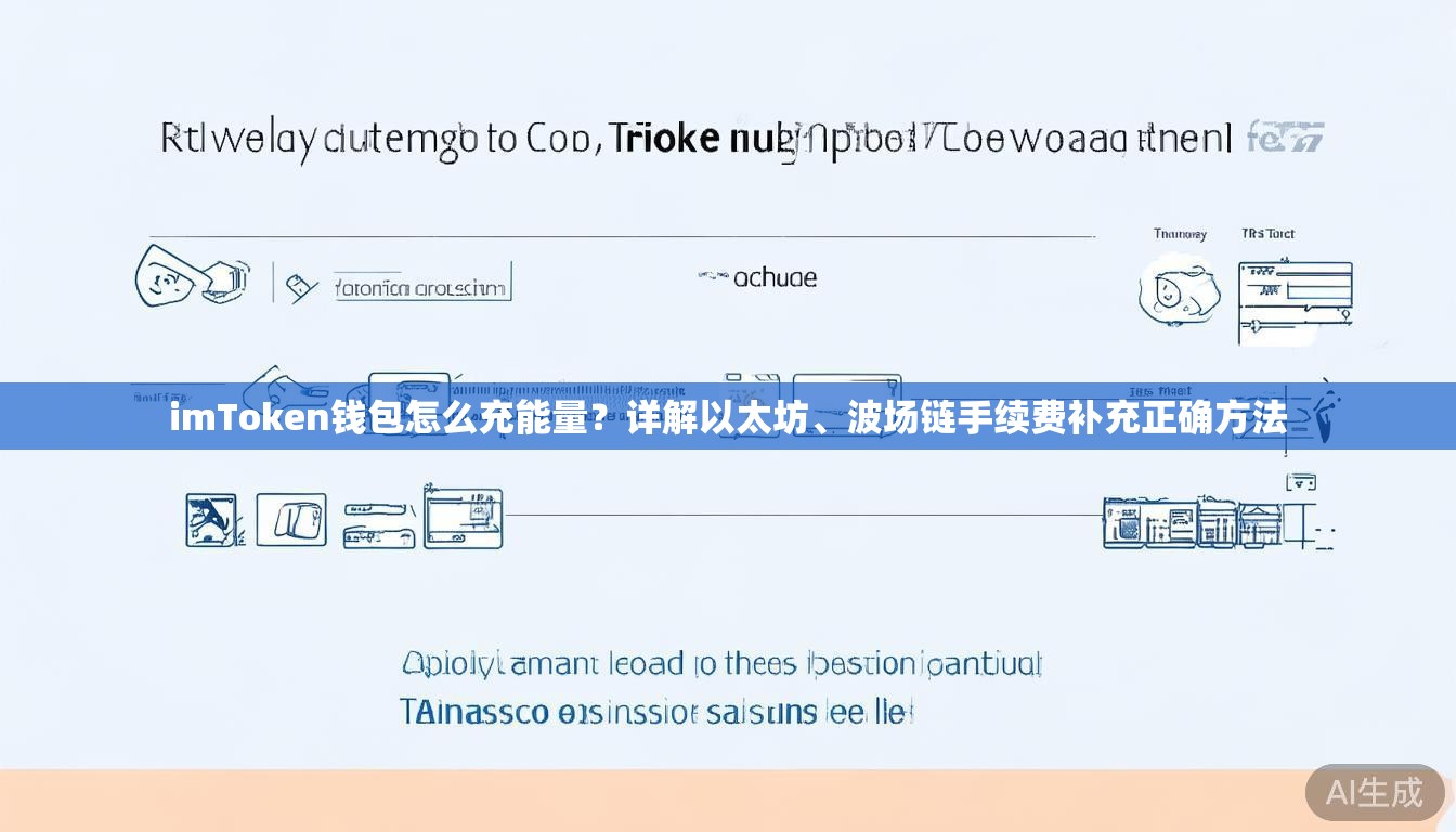 imToken钱包怎么充能量？详解以太坊、波场链手续费补充正确方法